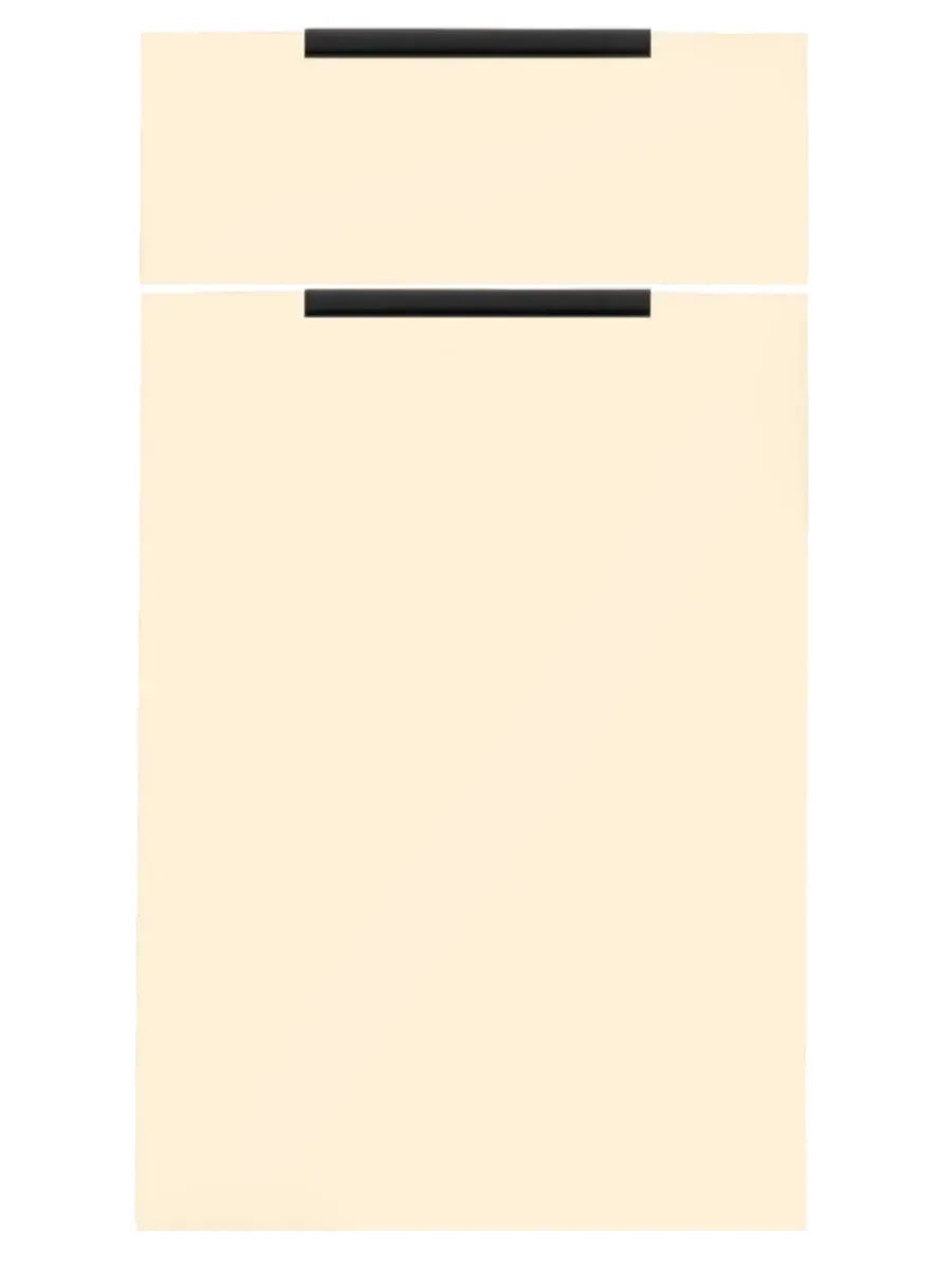 Piano Moderno Kitchen Drawer Front in Cream Gloss