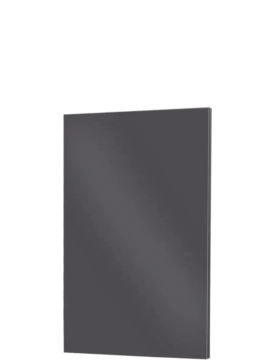 Piano Moderno Kitchen Panel in Gunmetal Grey Gloss