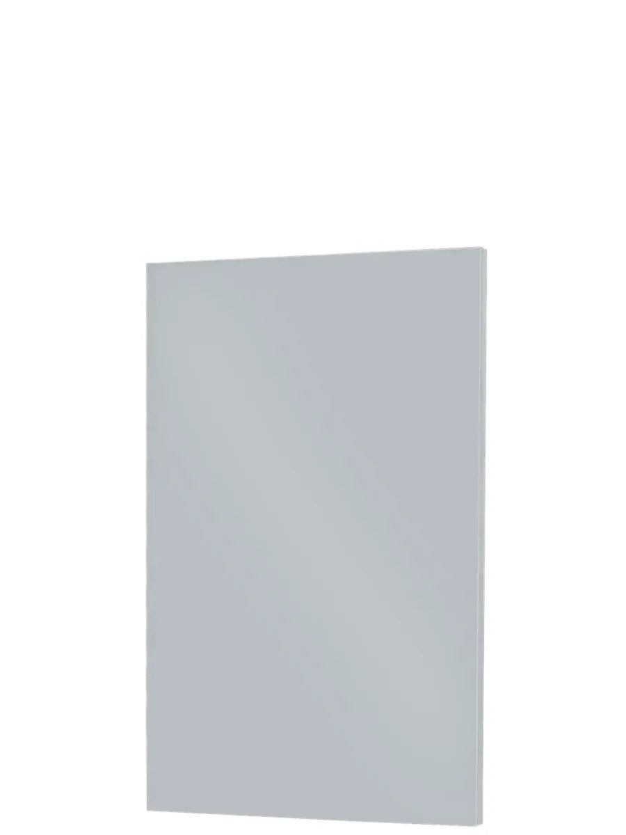 Piano Moderno Kitchen Panel in Light Grey Gloss