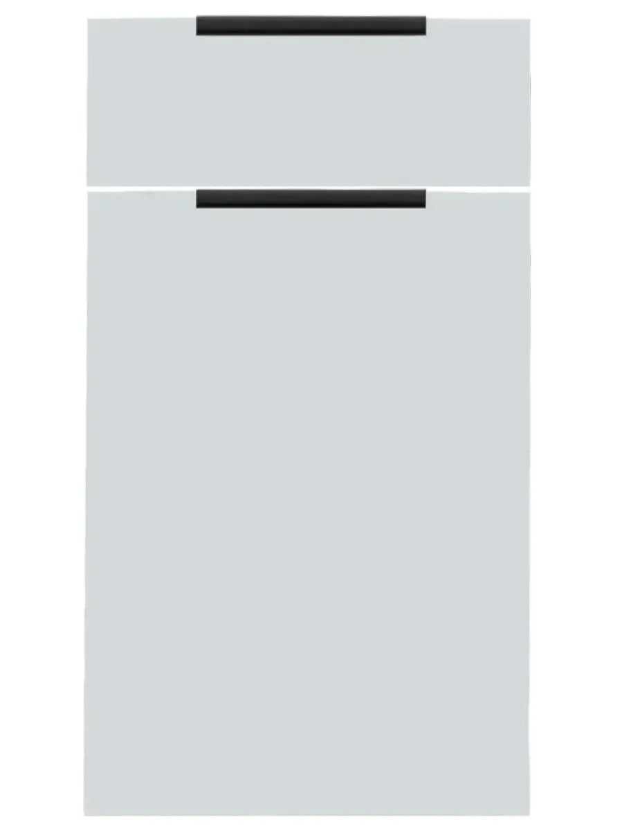 Piano Moderno Kitchen Drawer Front in Light Grey Matt