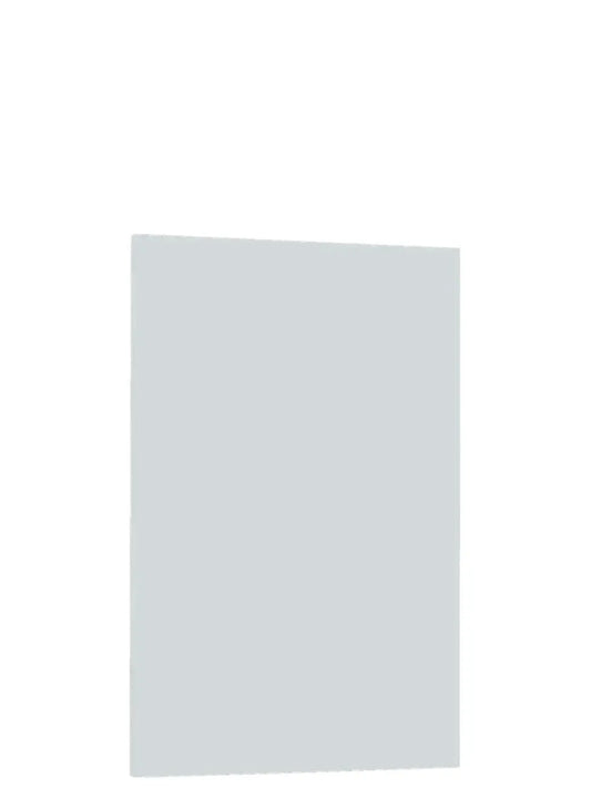 Piano Moderno Kitchen Panel in Light Grey Matt
