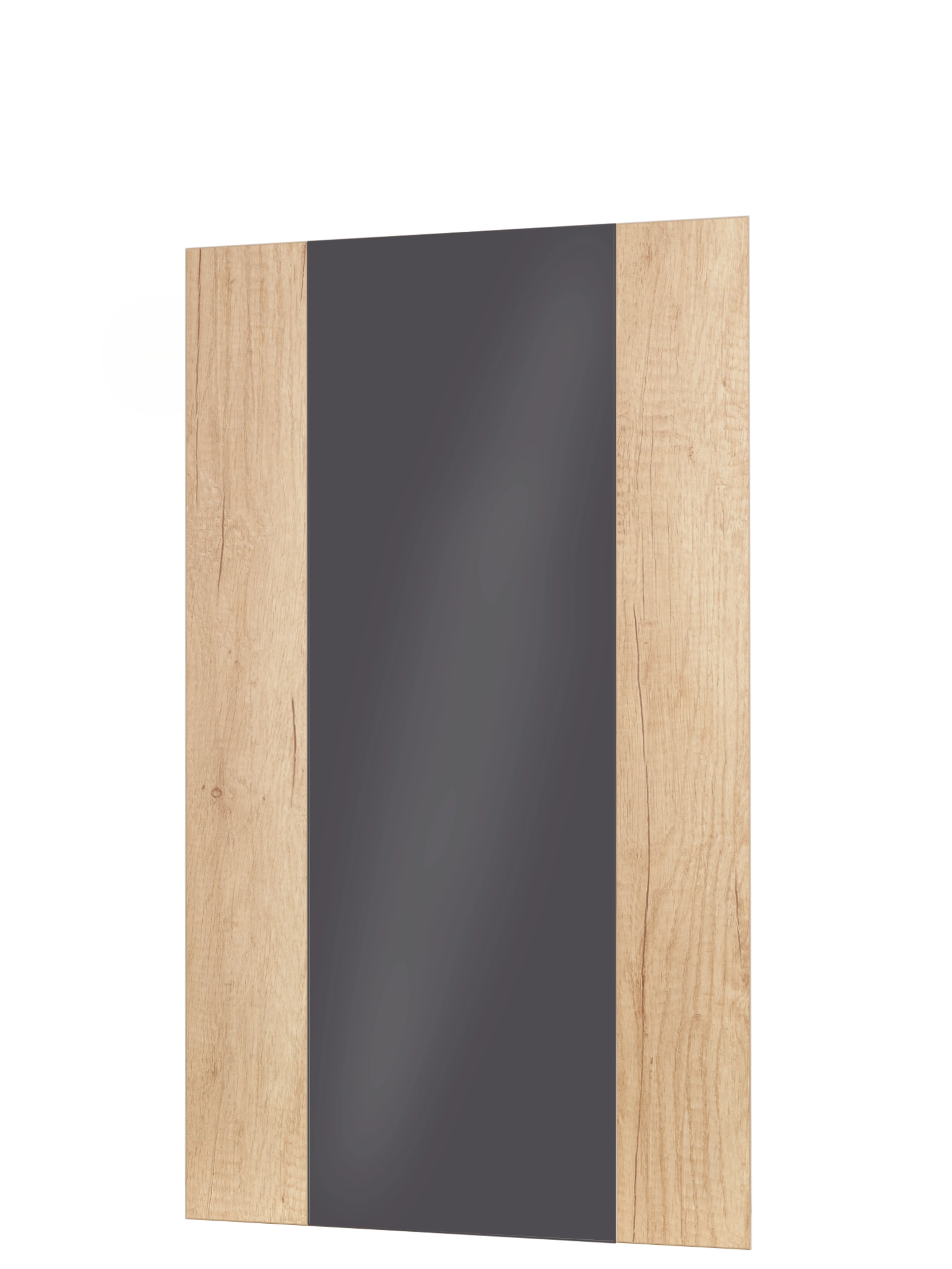 Modulo Nuova Kitchen Door Front in Gunmetal Grey Gloss