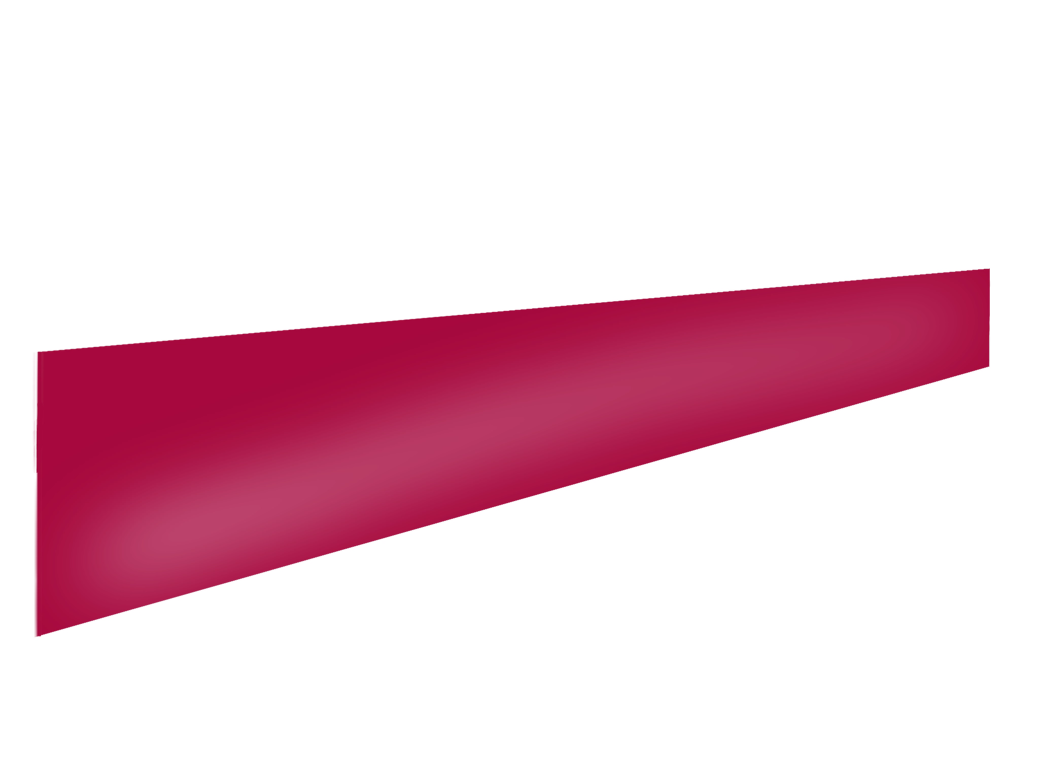 Piano Moderno Kitchen Plinth in Red Gloss