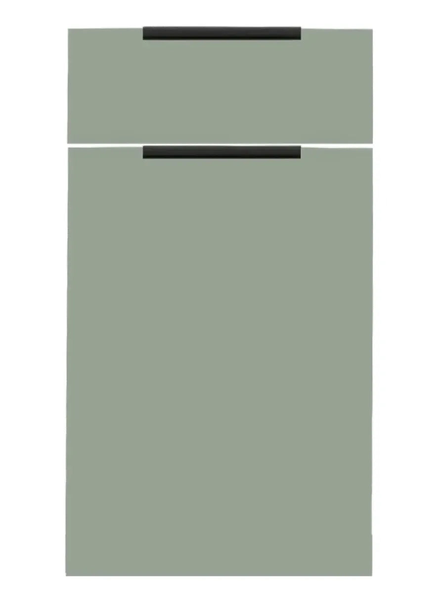 Piano Moderno Kitchen Drawer Front in Reed Green Matt