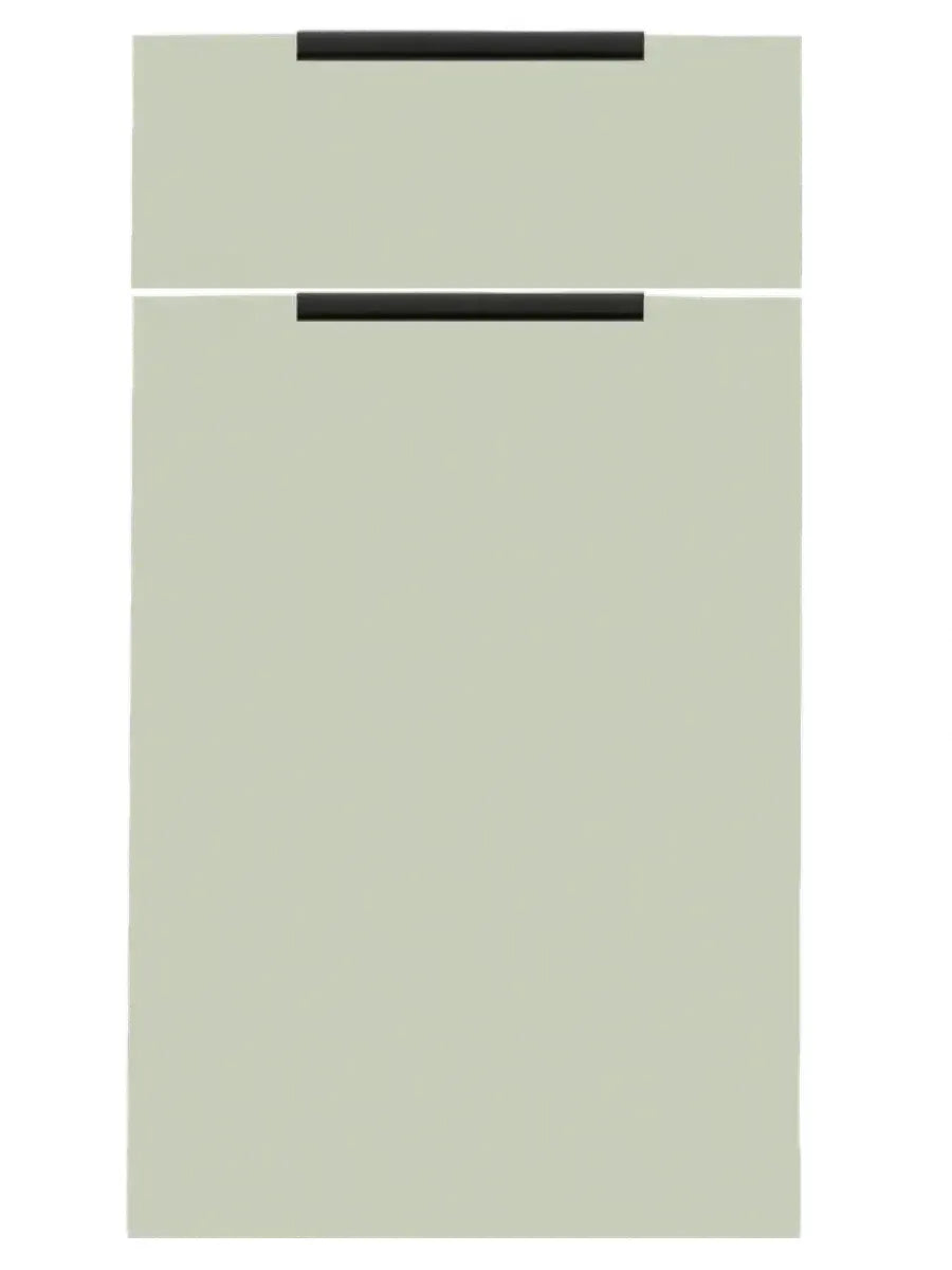 Piano Moderno Kitchen Drawer Front in Sage Green Matt