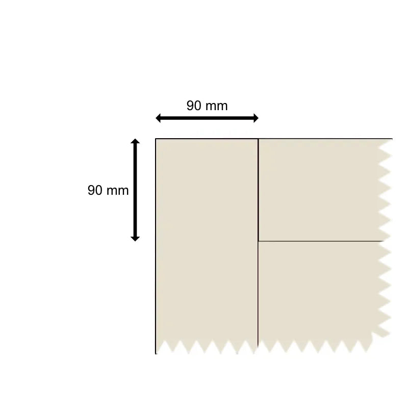 Linea Classica Kitchen Drawer Front in Cream