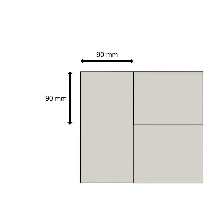 Linea Classica Kitchen Drawer Front in Light Grey