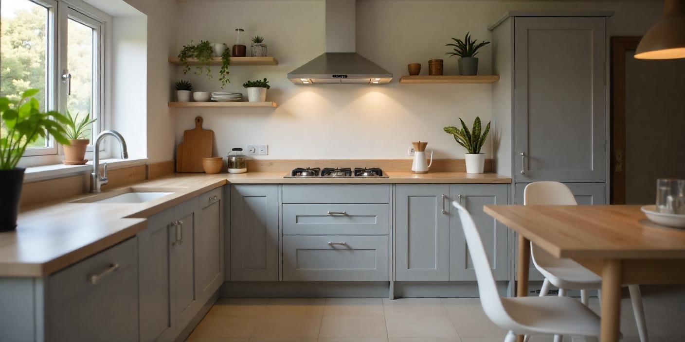 Linea Classica Kitchen Plinth in Light Grey