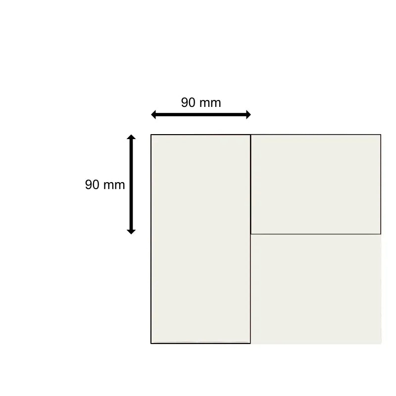Linea Classica Kitchen Drawer Front in Premium White