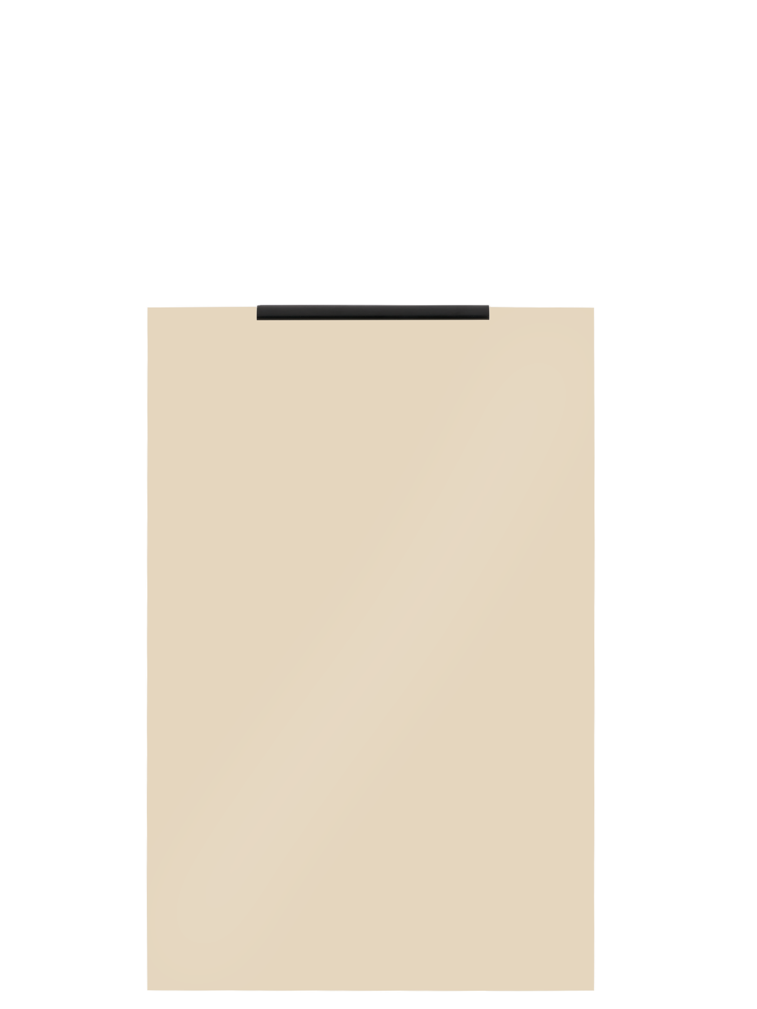 Piano Moderno Kitchen Door Front in Almond Gloss