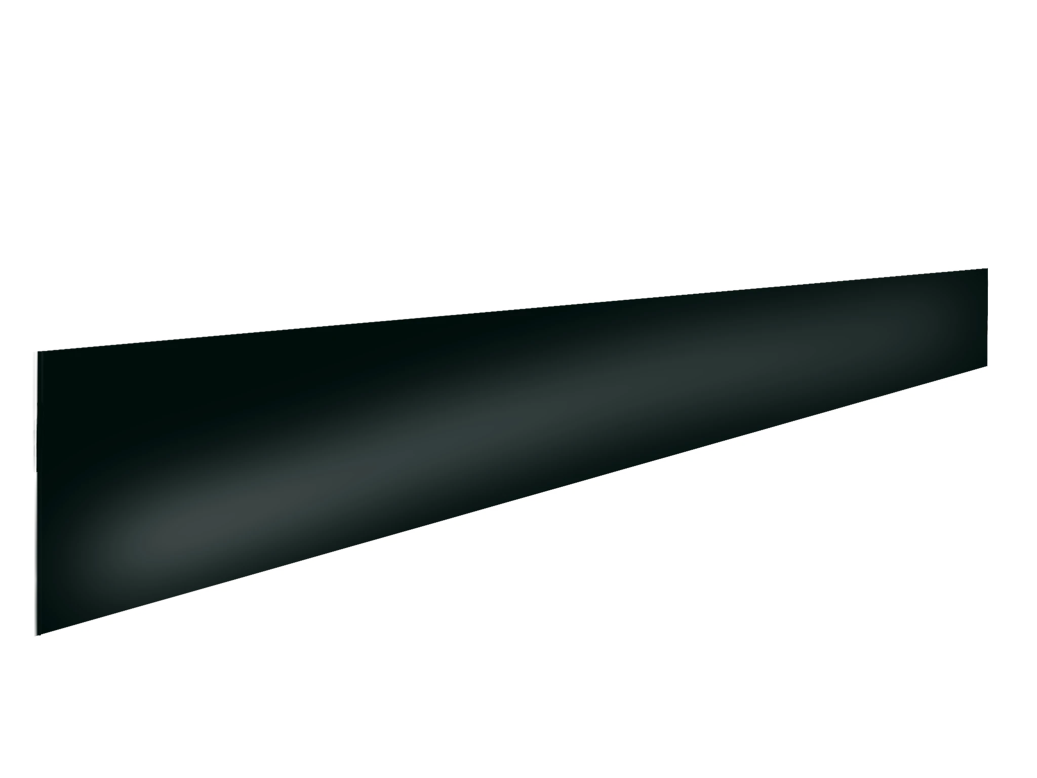 Piano Moderno Kitchen Plinth in Black Gloss