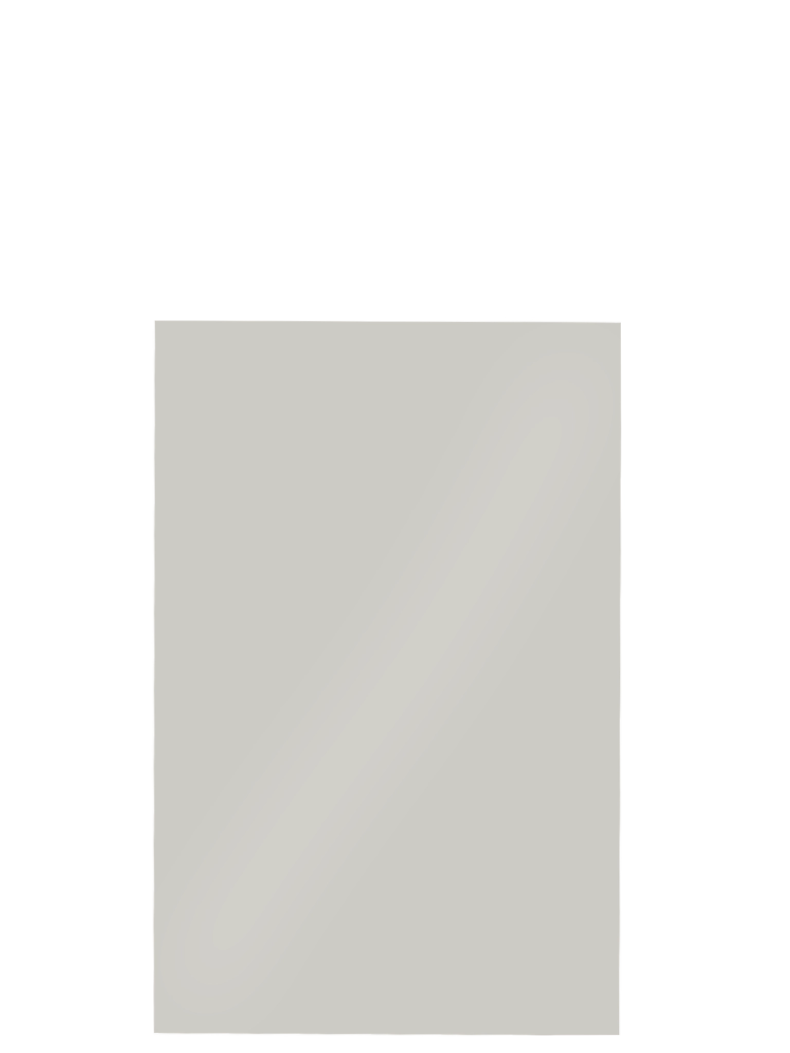 Piano Moderno Kitchen Panel in Cashmere Gloss