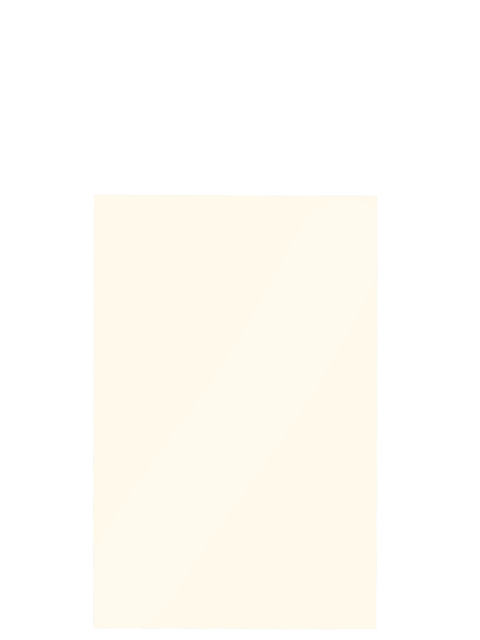 Piano Moderno Door Front in Cream Gloss