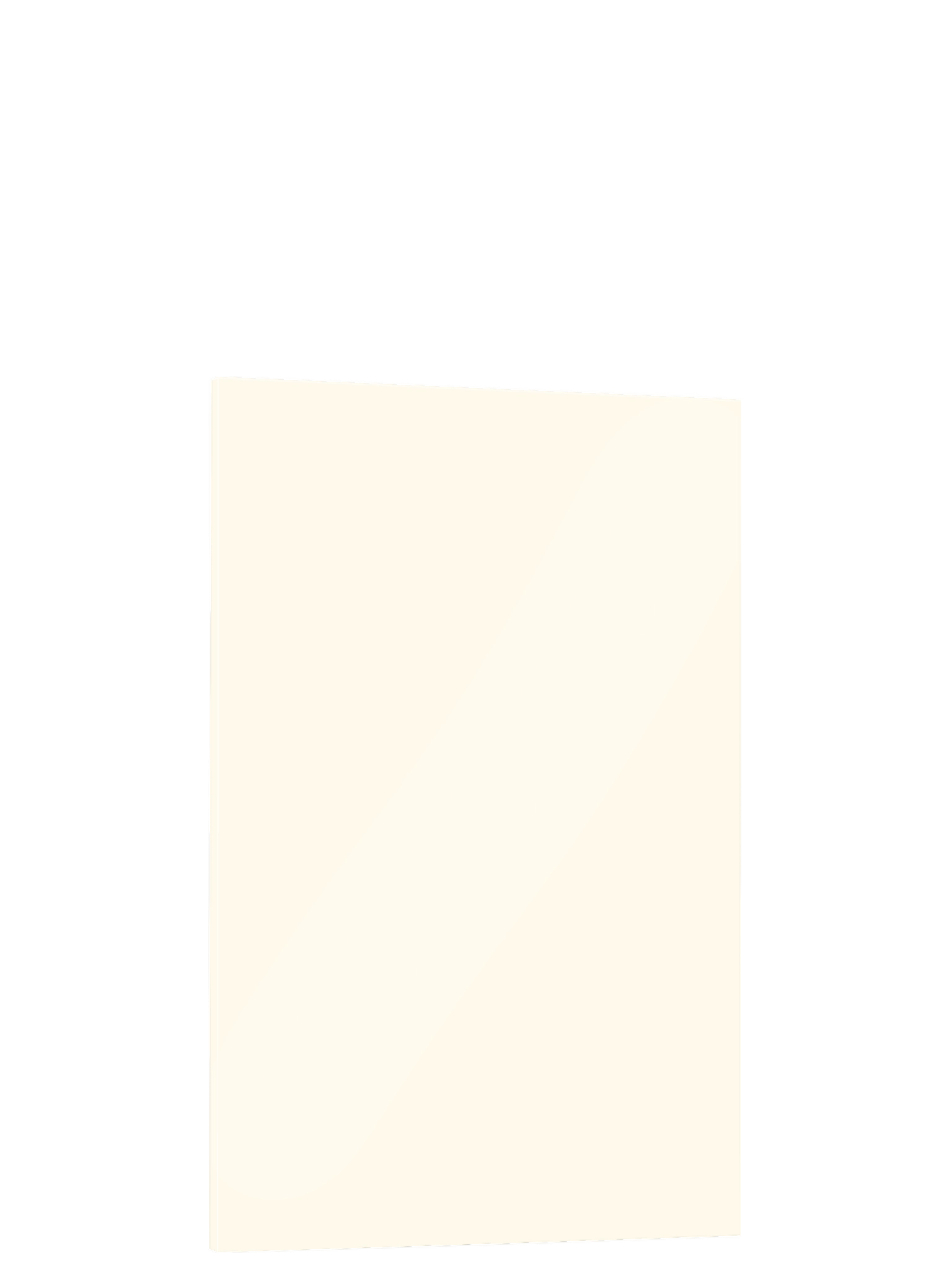 Piano Moderno Door Front in Cream Gloss