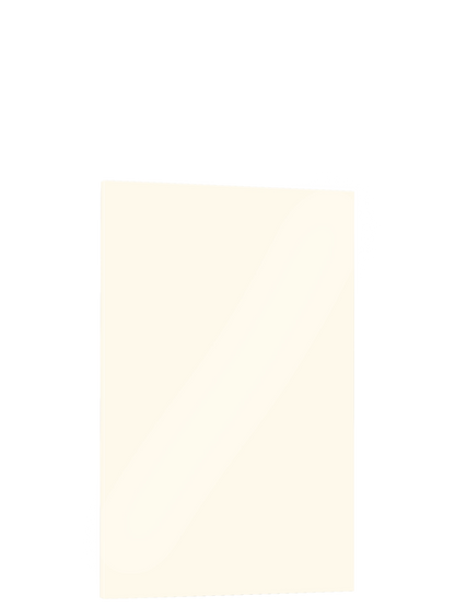 Piano Moderno Door Front in Cream Gloss