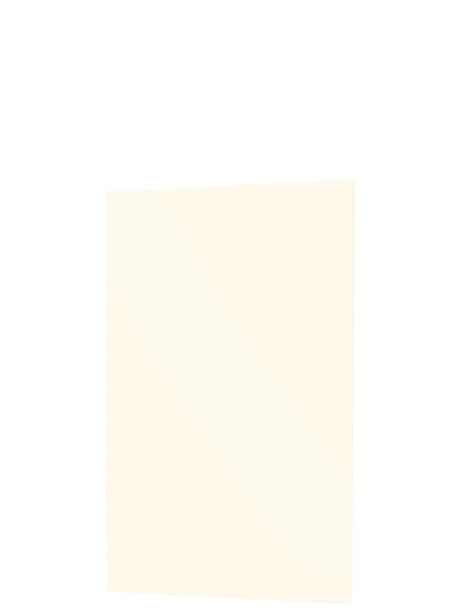 Piano Moderno Door Front in Cream Gloss