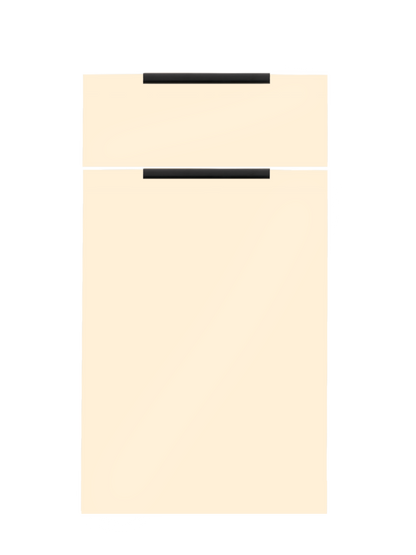 Piano Moderno Kitchen Drawer Front in Cream Gloss