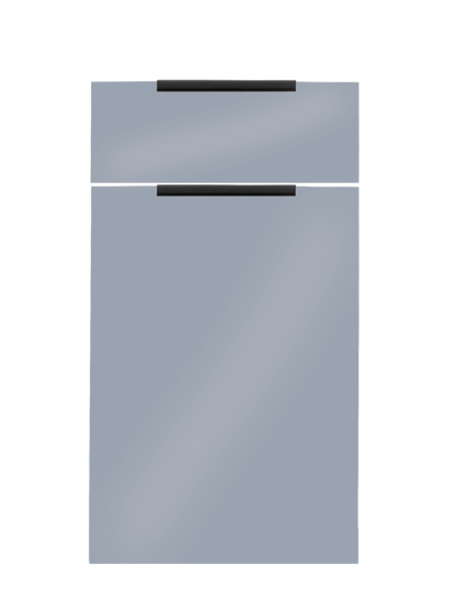 Piano Moderno Kitchen Drawer Front in Denim Blue Matt