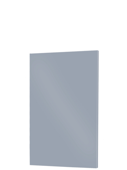 Piano Moderno Kitchen Panel in Denim Blue Matt