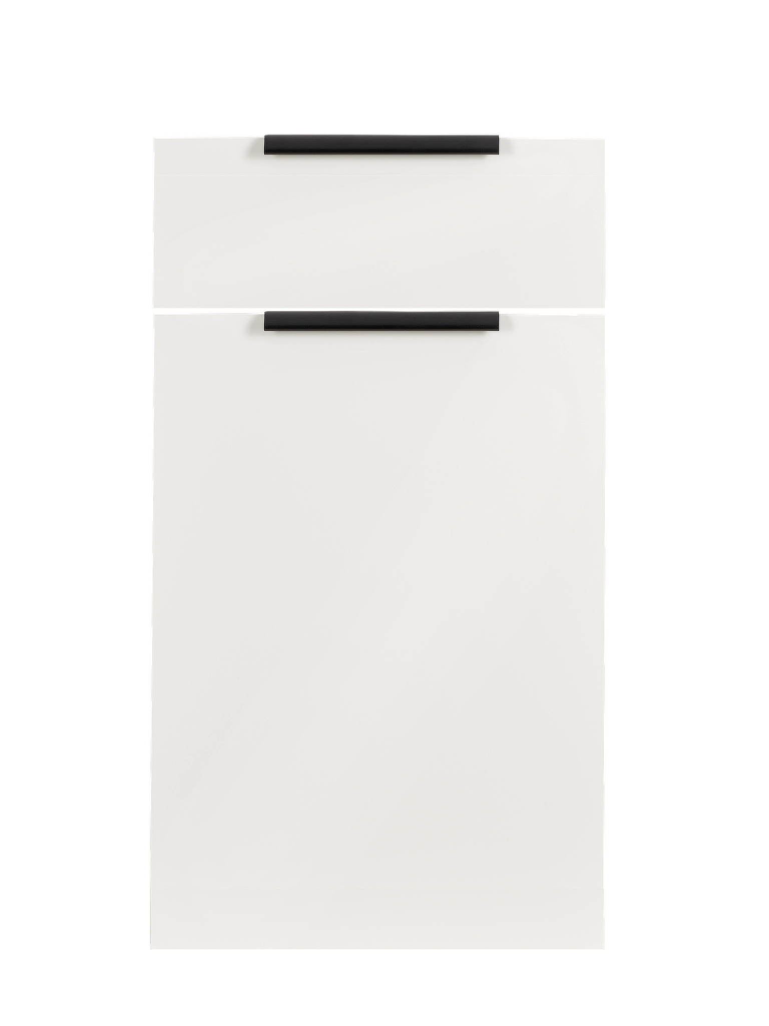 Piano Moderno Kitchen Drawer Front in Frost White Gloss