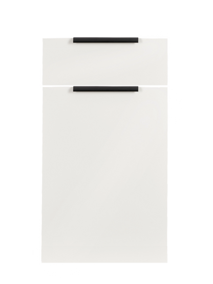 Piano Moderno Kitchen Drawer Front in Frost White Gloss