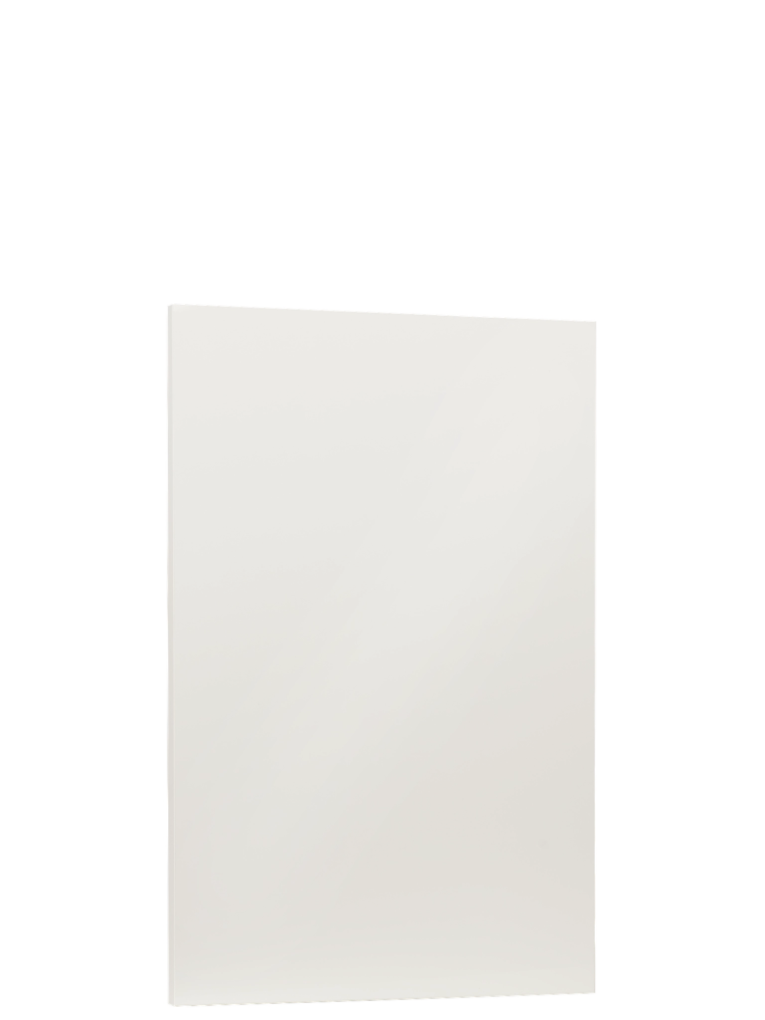 Piano Moderno Kitchen Panel in Frost White Gloss