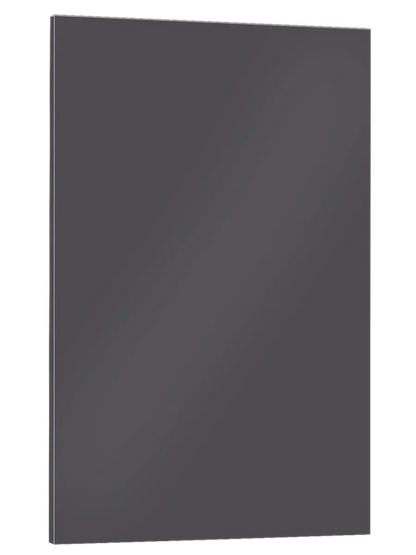 Piano Moderno Kitchen Door Front in Gunmetal Grey Gloss