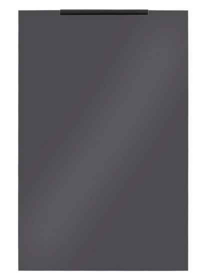 Piano Moderno Kitchen Door Front in Gunmetal Grey Gloss