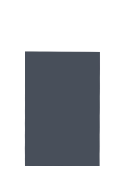 Piano Moderno Door Front in Indigo Matt