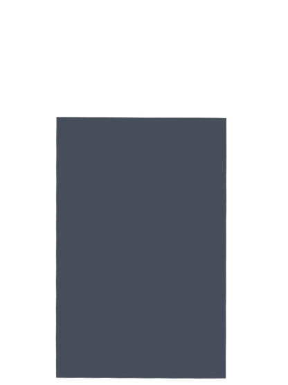 Piano Moderno Panel in Indigo Matt