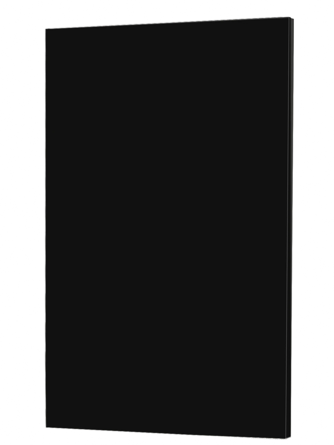 Piano Basica Kitchen Panel in Black