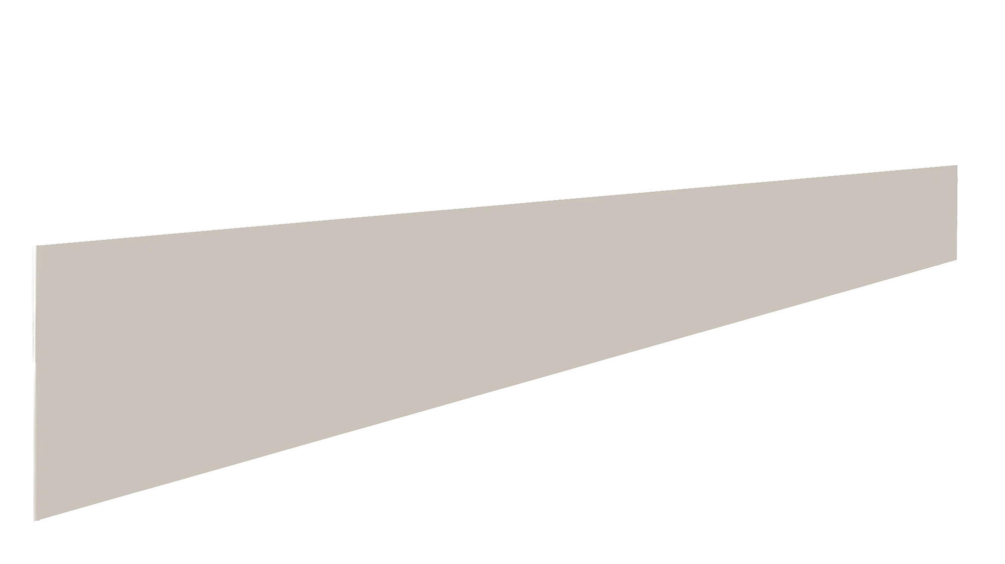 Piano Basica Kitchen Plinth in Cashmere