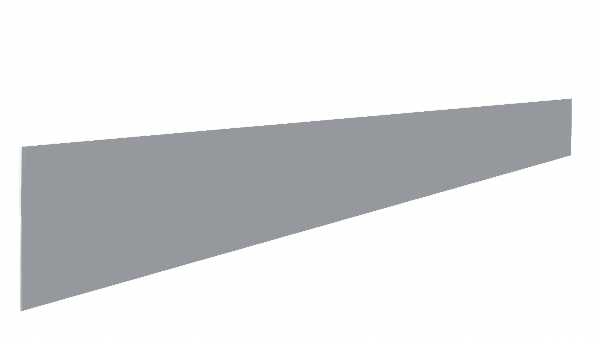 Piano Basica Kitchen Plinth in Mouse Grey