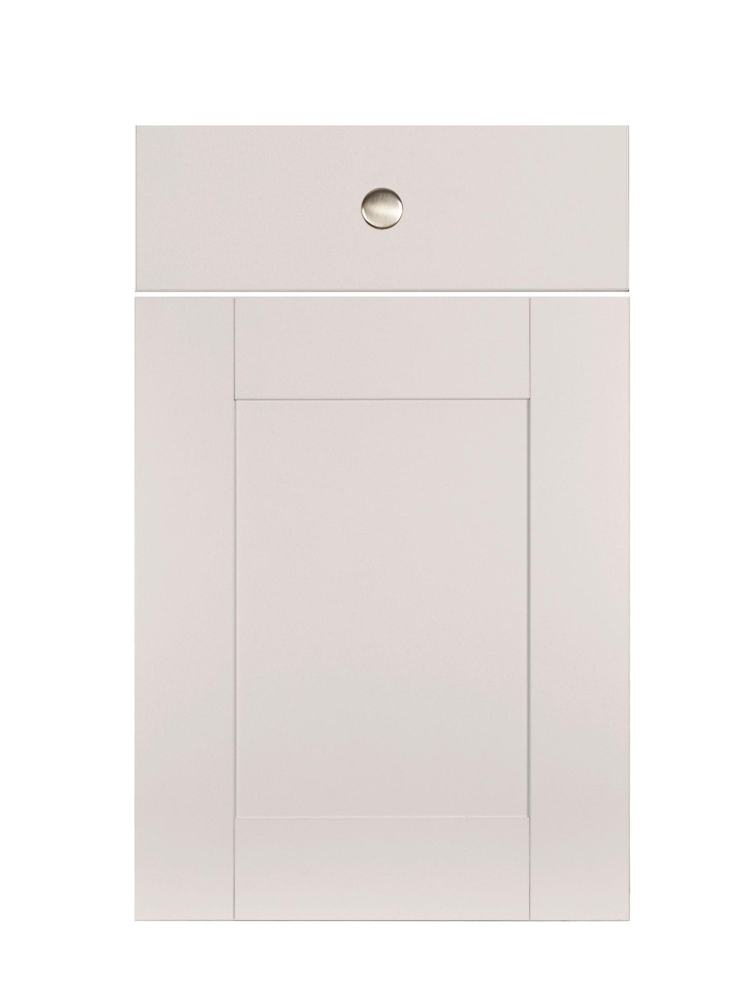 Linea Classica Kitchen Drawer Front in Light Grey