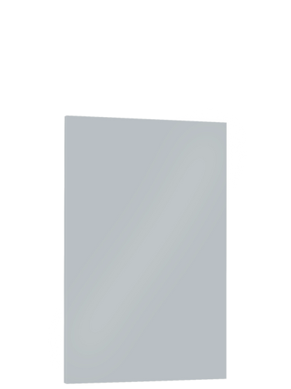 Piano Moderno Door Front in Light Grey Gloss
