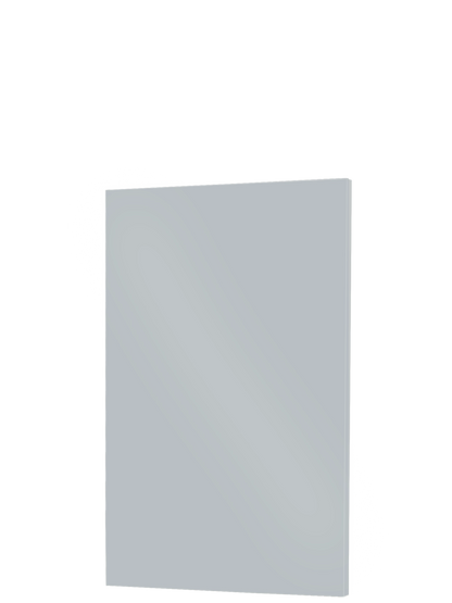Piano Moderno Door Front in Light Grey Gloss