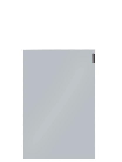 Piano Moderno Door Front in Light Grey Gloss