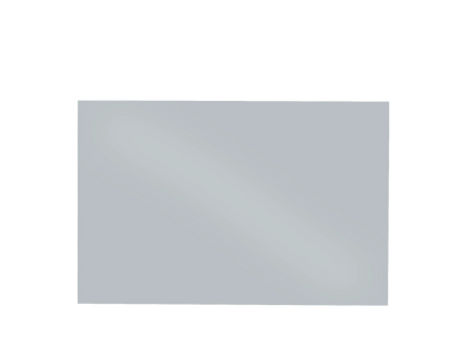 Piano Moderno Door Front in Light Grey Gloss