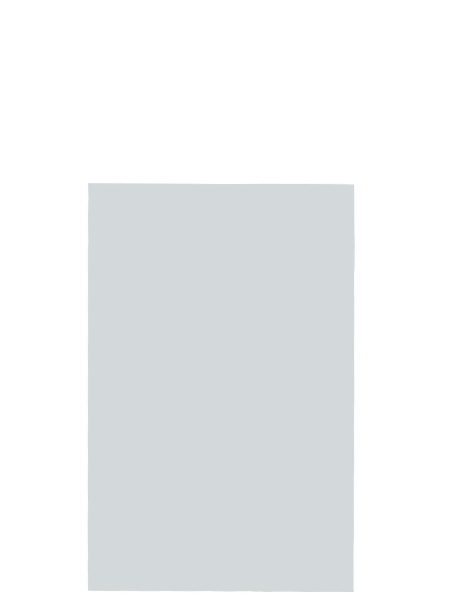 Piano Moderno Door Front in Light Grey Matt