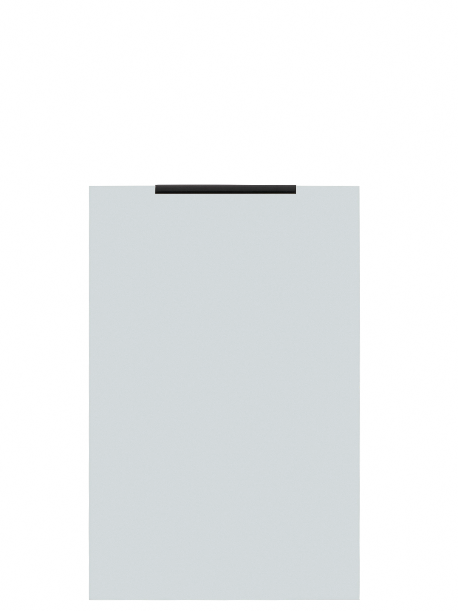 Piano Moderno Door Front in Light Grey Matt