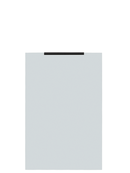 Piano Moderno Door Front in Light Grey Matt