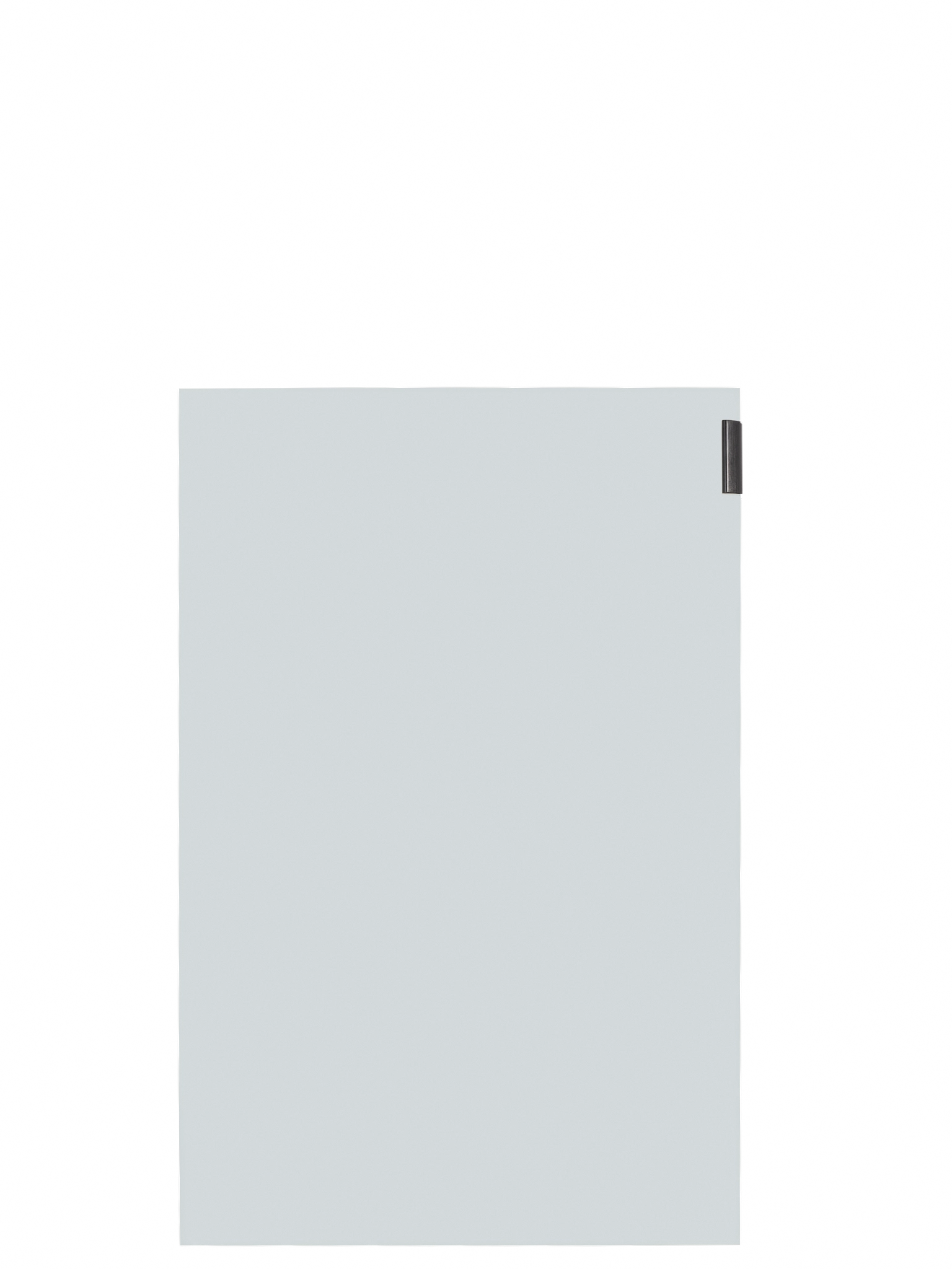 Piano Moderno Door Front in Light Grey Matt