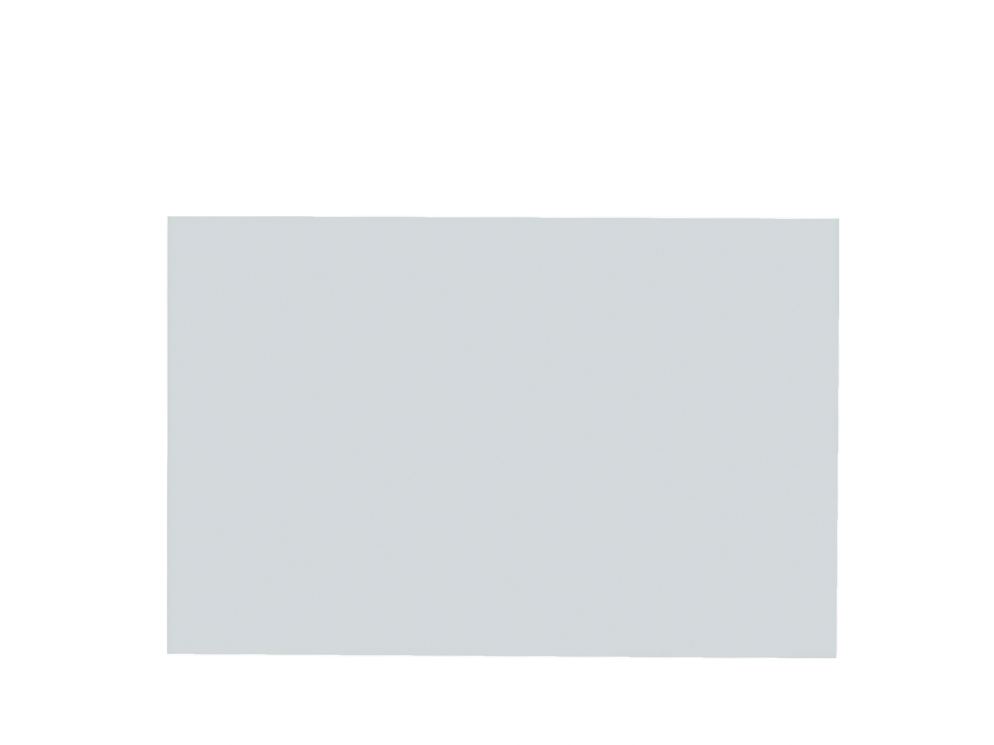 Piano Moderno Door Front in Light Grey Matt