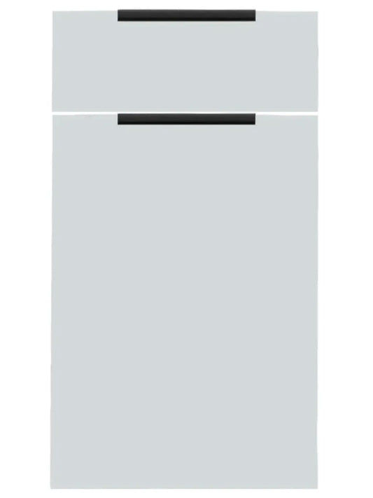 Piano Moderno Kitchen Drawer Front in Light Grey Matt