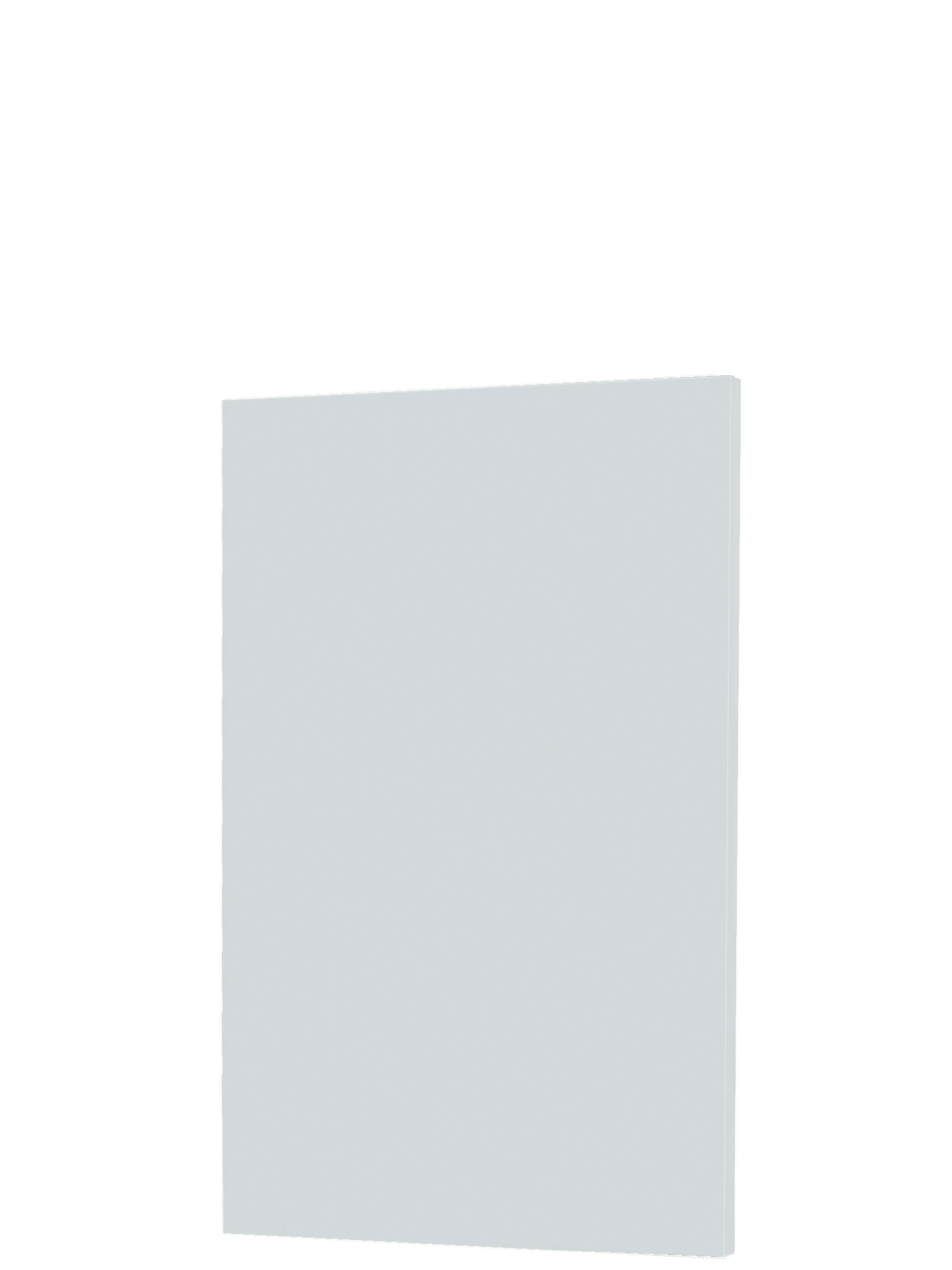 Piano Moderno Panel in Light Grey Matt