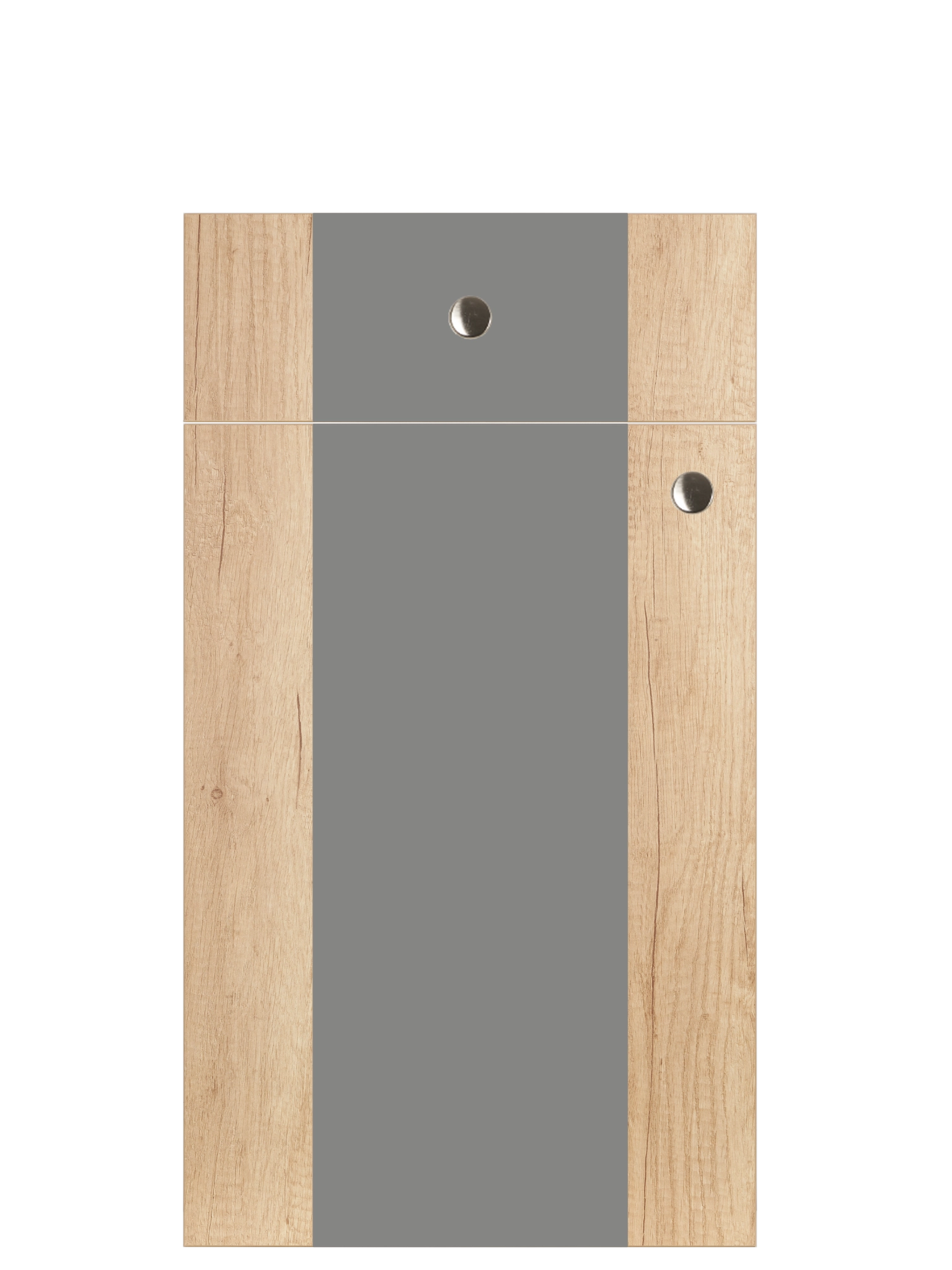 Modulo Nuova Kitchen Drawer Front in Dust Grey