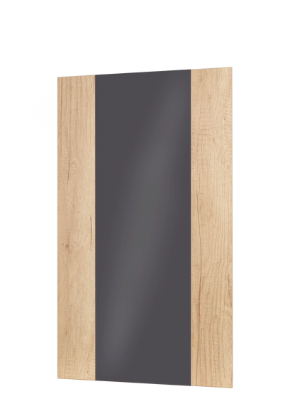 Modulo Nuova Kitchen Door Front in Gunmetal Grey Gloss