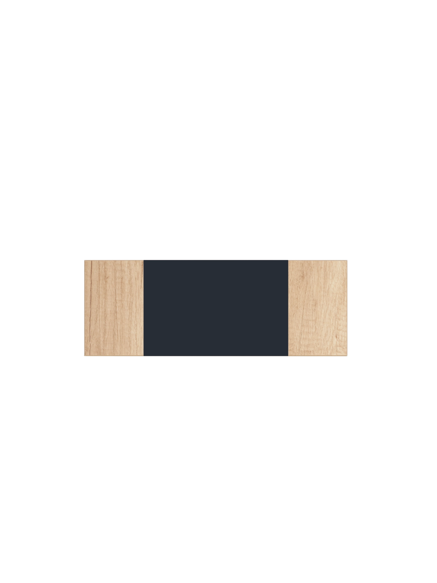Modulo Nuova Kitchen Drawer Front in Indigo Blue