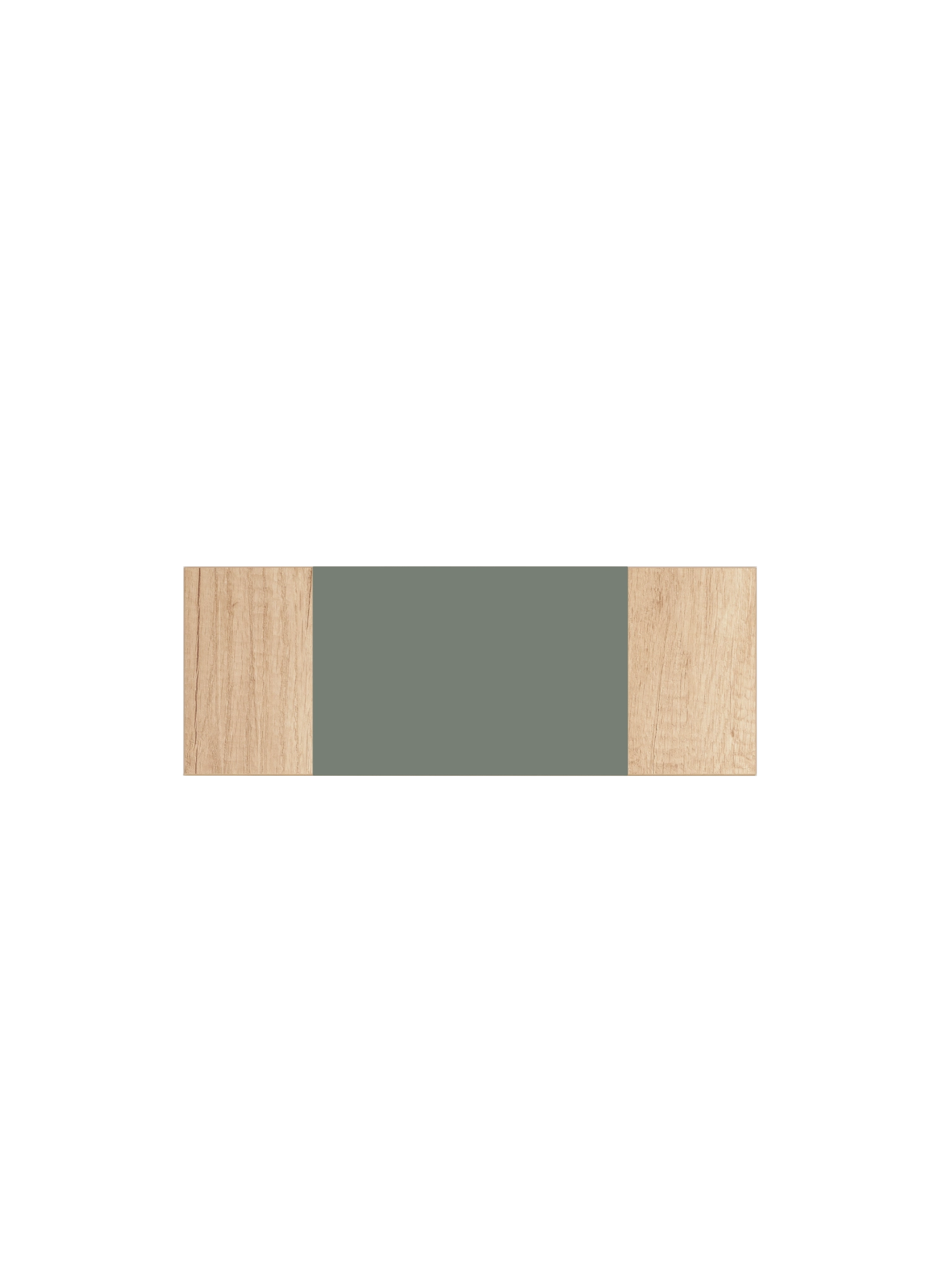 Modulo Nuova Door Front in Reed Green