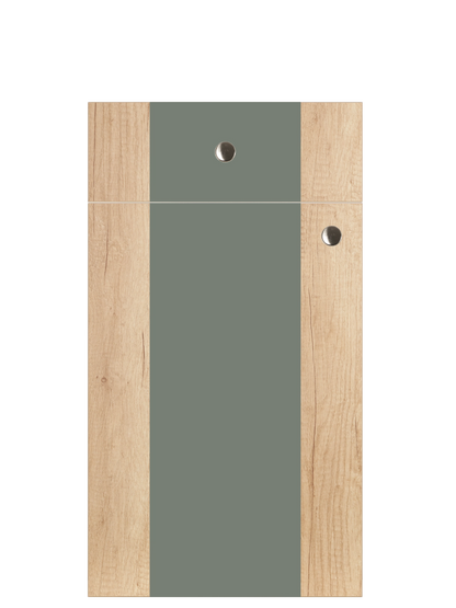 Modulo Nuova Kitchen Drawer Front in Reed Green